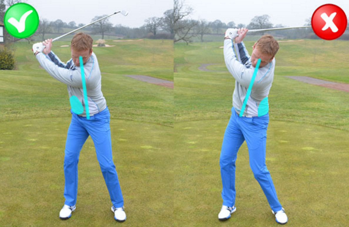 The Reverse Spine Angle Swing Fault Me And My Golf