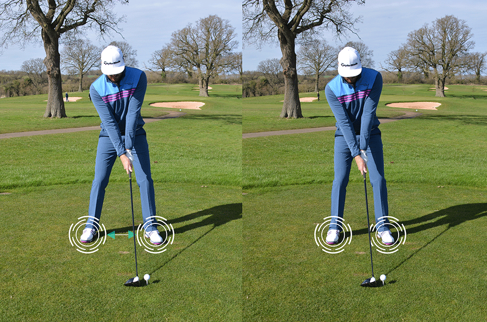 Narrow Your Stance To Draw The Ball - Me And My Golf